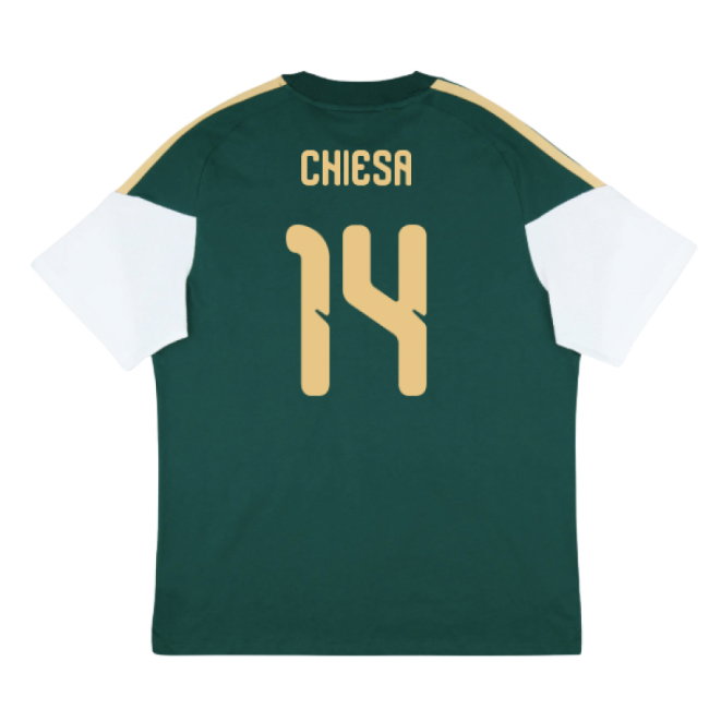 2026-2027 Italy Training Tee (Green) (Chiesa 14)