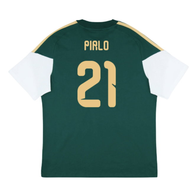 2026-2027 Italy Training Tee (Green) (Pirlo 21)