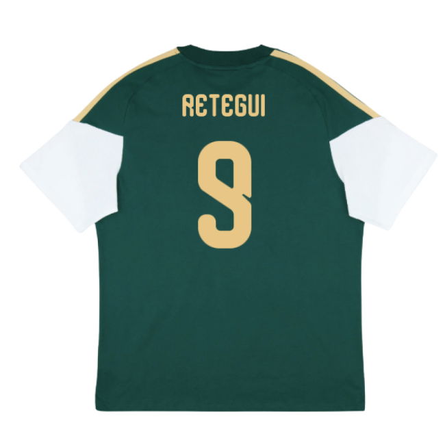 2026-2027 Italy Training Tee (Green) (Retegui 9)
