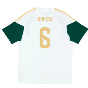 2026-2027 Italy Training Tee (White) (Baresi 6)