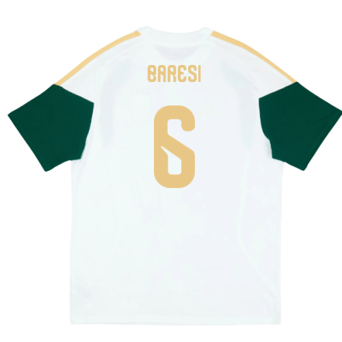 2026-2027 Italy Training Tee (White) (Baresi 6)