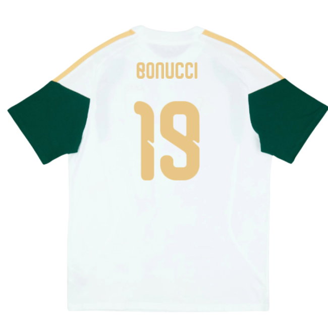2026-2027 Italy Training Tee (White) (Bonucci 19)