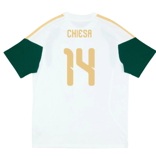 2026-2027 Italy Training Tee (White) (Chiesa 14)