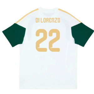 2026-2027 Italy Training Tee (White) (Di Lorenzo 22)