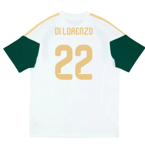 2026-2027 Italy Training Tee (White) (Di Lorenzo 22)
