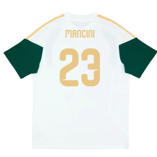 2026-2027 Italy Training Tee (White) (Mancini 23)
