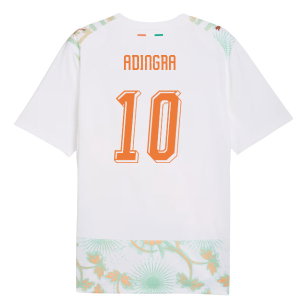 2026-2027 Ivory Coast Away Shirt (Adingra 10)