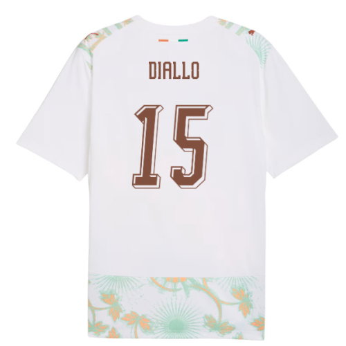 2026-2027 Ivory Coast Away Shirt (Diallo 15)