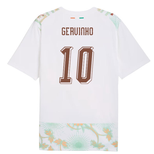 2026-2027 Ivory Coast Away Shirt (Gervinho 10)