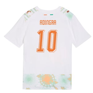 2026-2027 Ivory Coast Away Shirt (Kids) (Adingra 10)