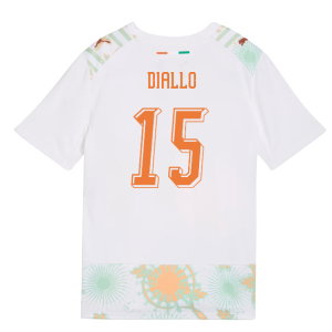 2026-2027 Ivory Coast Away Shirt (Kids) (Diallo 15)