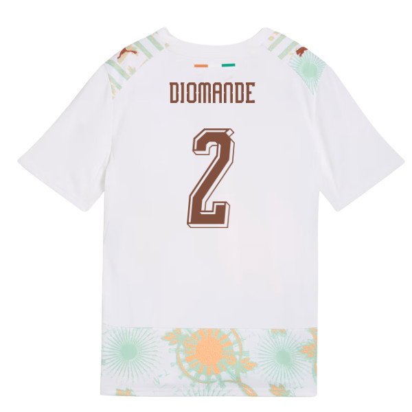 2026-2027 Ivory Coast Away Shirt (Kids) (Diomande 2)