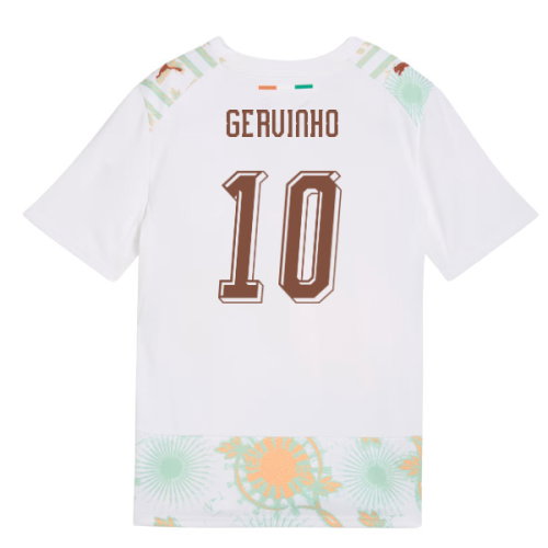 2026-2027 Ivory Coast Away Shirt (Kids) (Gervinho 10)