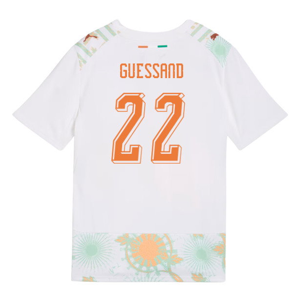 2026-2027 Ivory Coast Away Shirt (Kids) (Guessand 22)