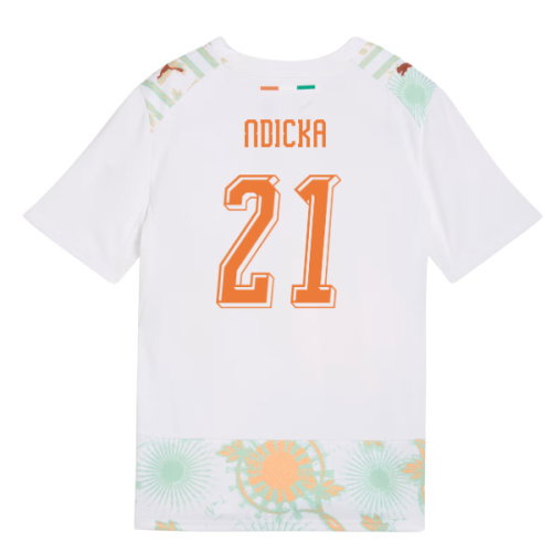 2026-2027 Ivory Coast Away Shirt (Kids) (Ndicka 21)