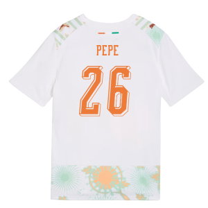 2026-2027 Ivory Coast Away Shirt (Kids) (Pepe 26)