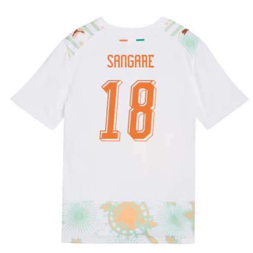 2026-2027 Ivory Coast Away Shirt (Kids) (Sangare 18)