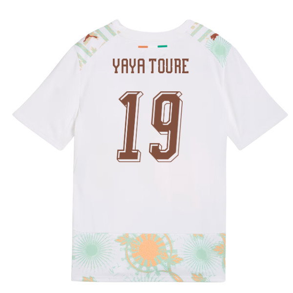 2026-2027 Ivory Coast Away Shirt (Kids) (Yaya Toure 19)