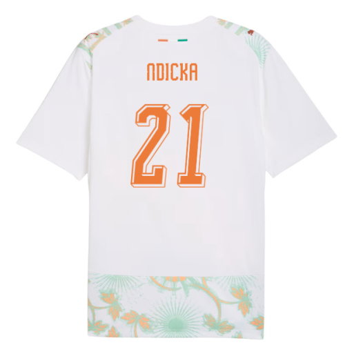 2026-2027 Ivory Coast Away Shirt (Ndicka 21)