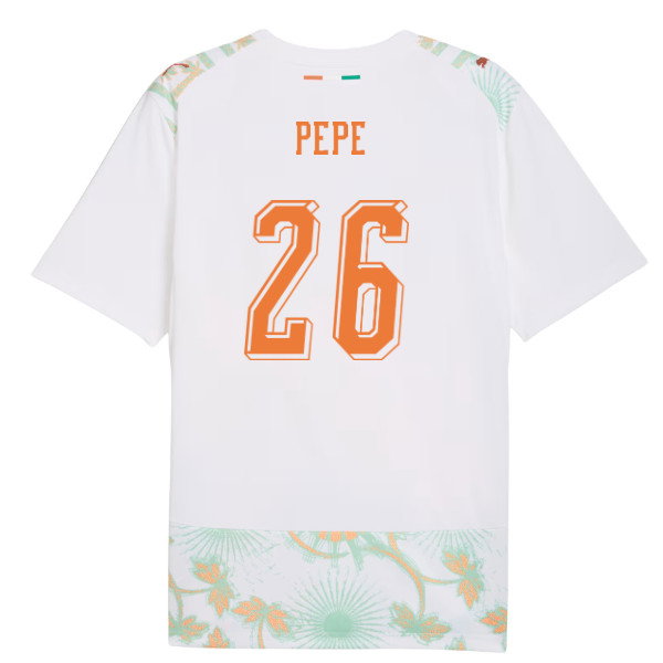 2026-2027 Ivory Coast Away Shirt (Pepe 26)