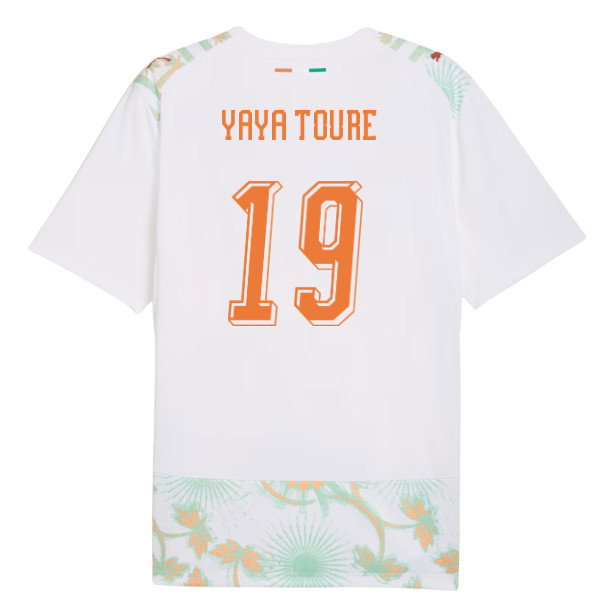 2026-2027 Ivory Coast Away Shirt (Yaya Toure 19)