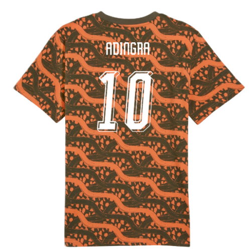 2026-2027 Ivory Coast FtblCulture Tee AOP (Black) (Adingra 10)