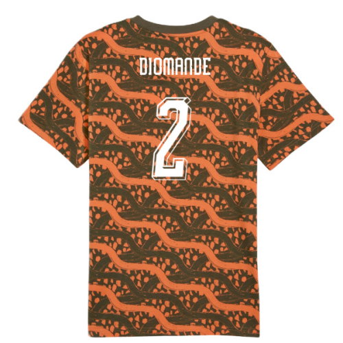 2026-2027 Ivory Coast FtblCulture Tee AOP (Black) (Diomande 2)