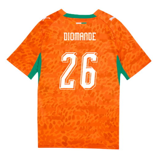 2026-2027 Ivory Coast Home Shirt (Kids) (Diomande 26)