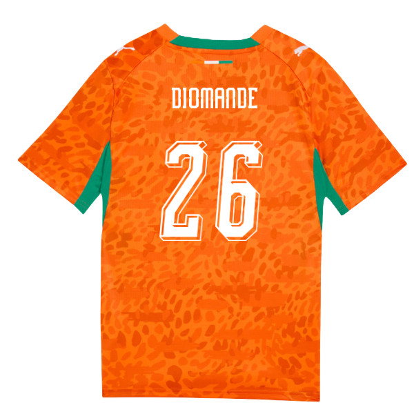 2026-2027 Ivory Coast Home Shirt (Kids) (Diomande 26)