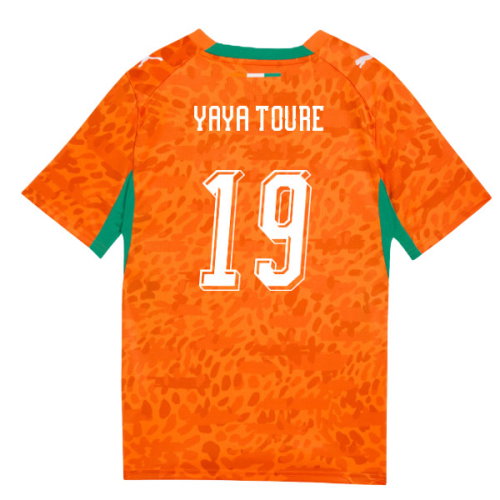 2026-2027 Ivory Coast Home Shirt (Kids) (Yaya Toure 19)