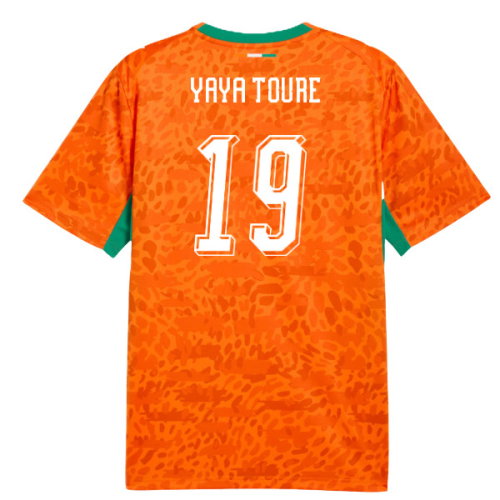 2026-2027 Ivory Coast Home Shirt (Yaya Toure 19)