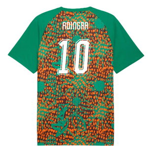 2026-2027 Ivory Coast Warm Up Jersey (Sport Green) (Adingra 10)