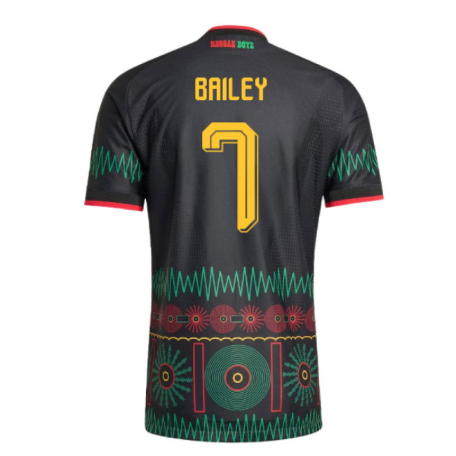 2026-2027 Jamaica Authentic Away Shirt (Bailey 7)