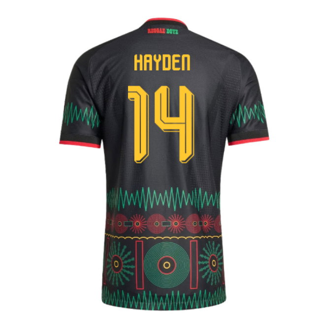 2026-2027 Jamaica Authentic Away Shirt (Hayden 14)