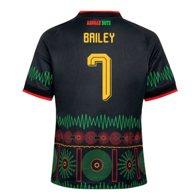 2026-2027 Jamaica Away Shirt (Kids) (Bailey 7)
