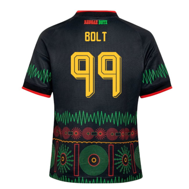 2026-2027 Jamaica Away Shirt (Kids) (Bolt 99)
