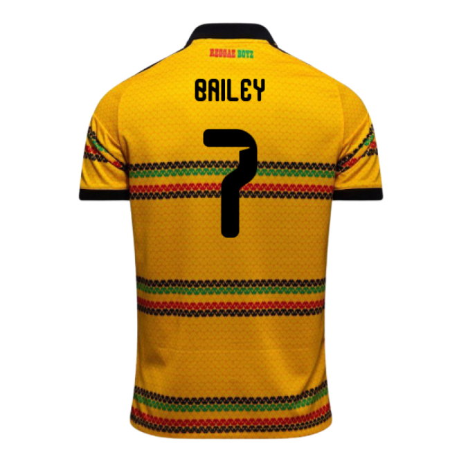 2026-2027 Jamaica Home Shirt (Bailey 7)