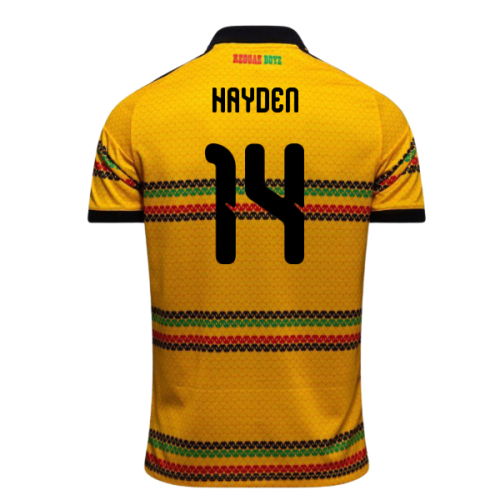 2026-2027 Jamaica Home Shirt (Hayden 14)