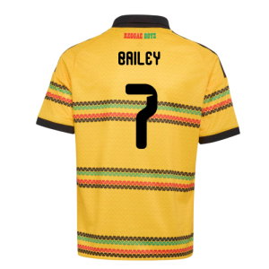 2026-2027 Jamaica Home Shirt (Kids) (Bailey 7)
