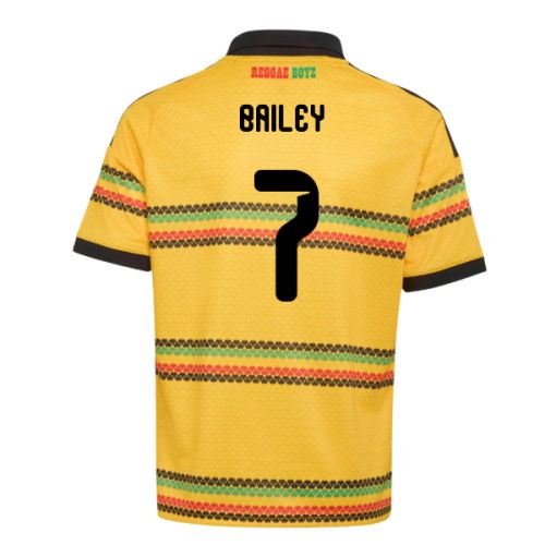 2026-2027 Jamaica Home Shirt (Kids) (Bailey 7)