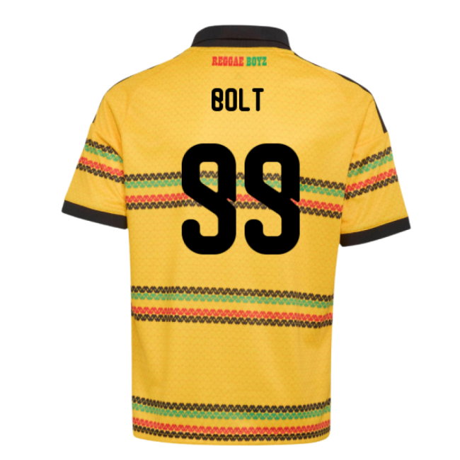 2026-2027 Jamaica Home Shirt (Kids) (Bolt 99)