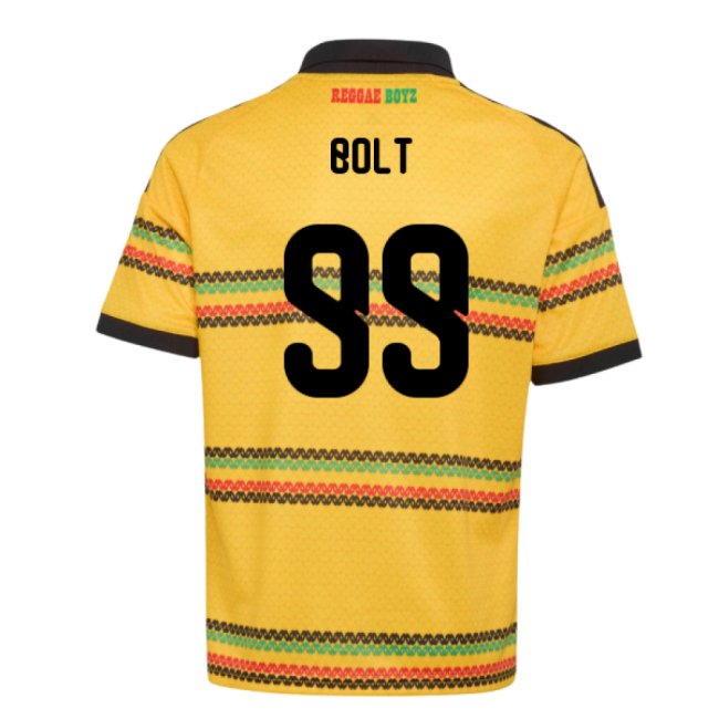 2026-2027 Jamaica Home Shirt (Kids) (Bolt 99)