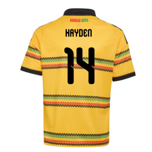 2026-2027 Jamaica Home Shirt (Kids) (Hayden 14)