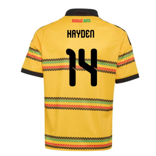 2026-2027 Jamaica Home Shirt (Kids) (Hayden 14)