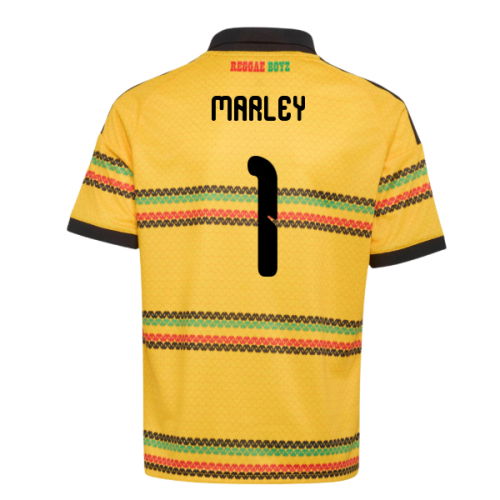 2026-2027 Jamaica Home Shirt (Kids) (Marley 1)