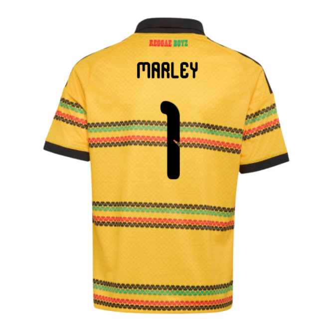 2026-2027 Jamaica Home Shirt (Kids) (Marley 1)