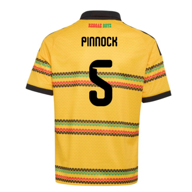 2026-2027 Jamaica Home Shirt (Kids) (Pinnock 5)