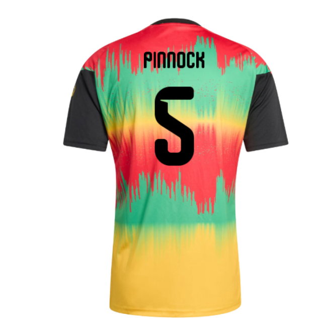 2026-2027 Jamaica Pre-Match Shirt (Bold Gold) (Pinnock 5)