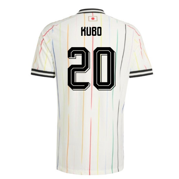 2026-2027 Japan Authentic Away Shirt (Kubo 20)