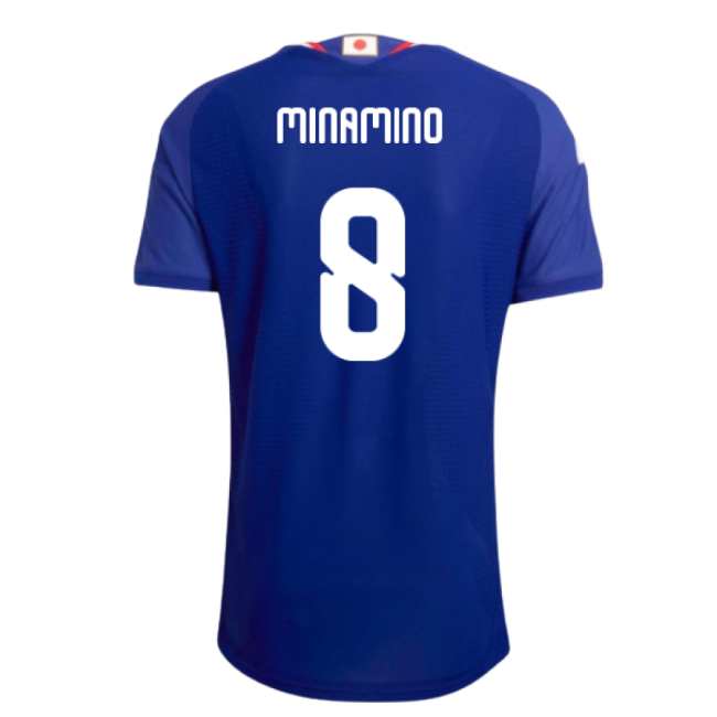 2026-2027 Japan Authentic Home Shirt (Minamino 8)
